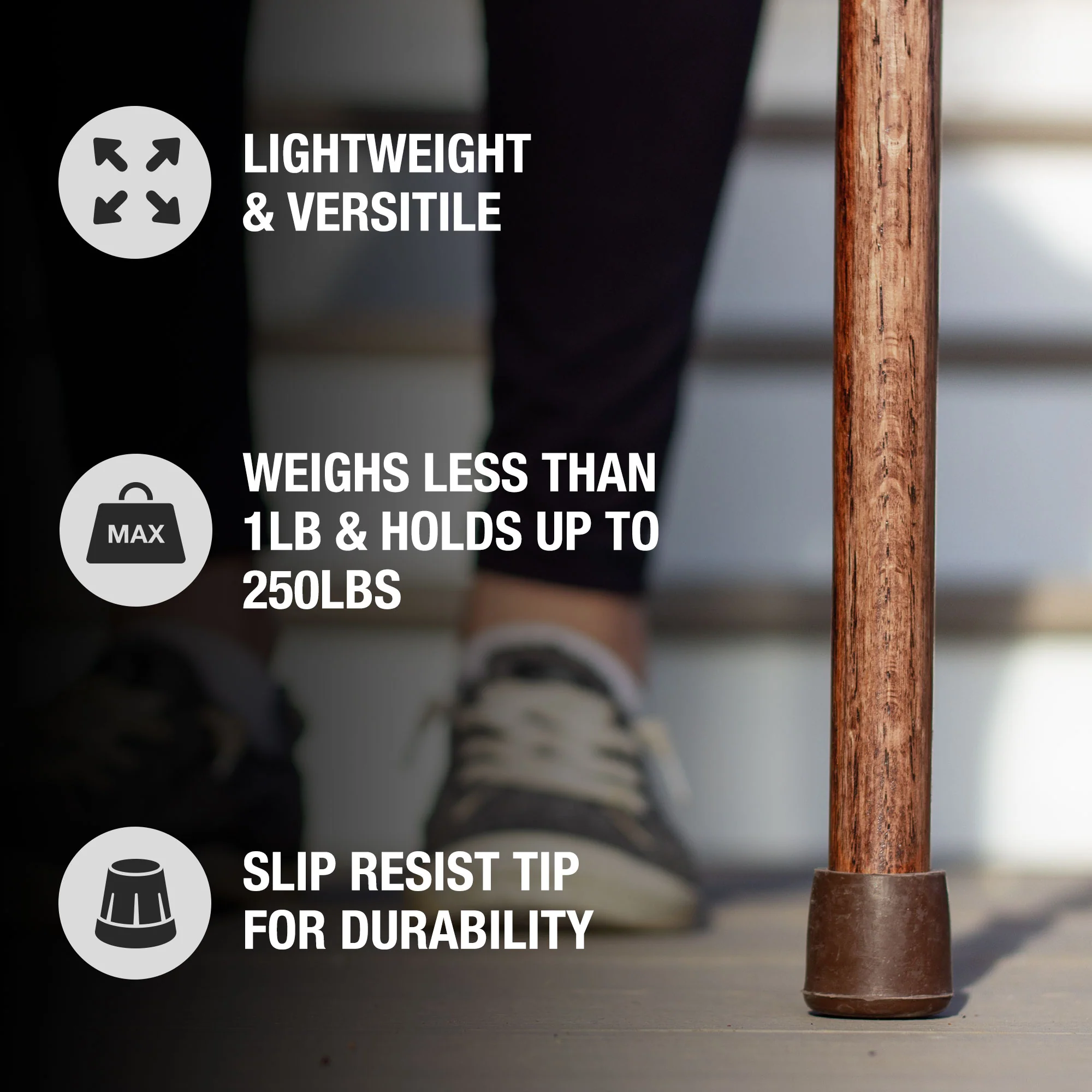 Twisted Oak Derby Handcrafted Walking Cane - Image 6